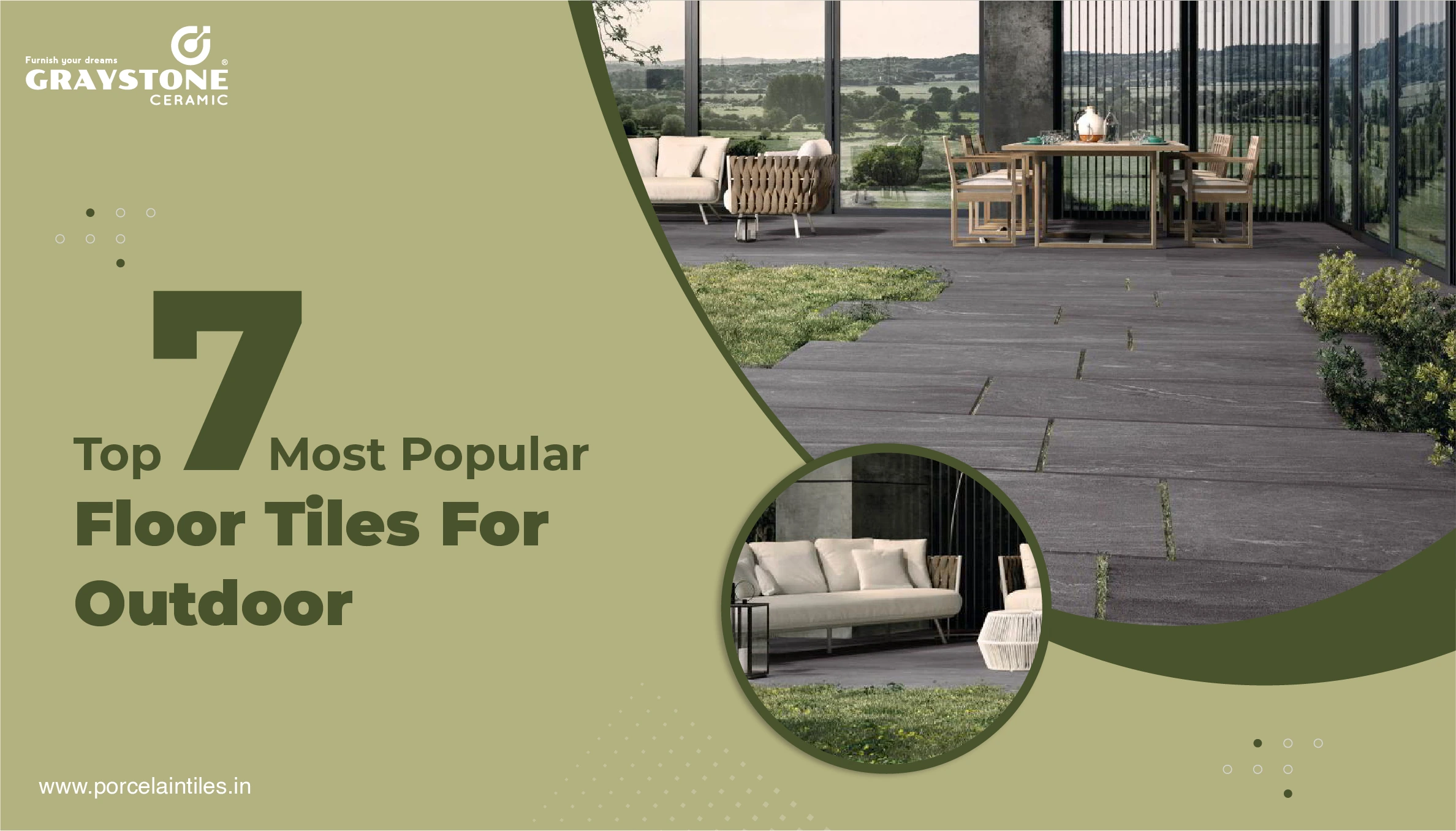 Top 7 Most Popular Floor tiles for outdoor